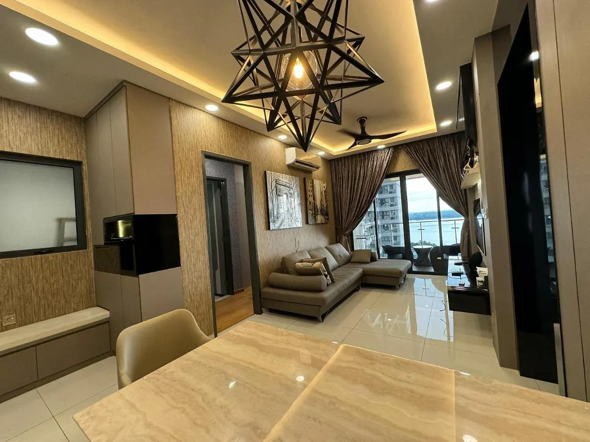 Apartment Dangabay 2Bedroom Seaview Luxury Design Unit Johor Bahru
