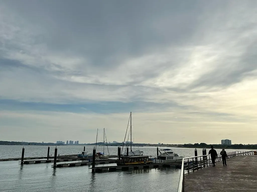 Dangabay 2Bedroom Seaview Luxury Design Unit Johor Bahru Apartment