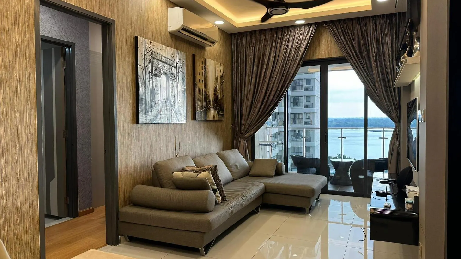 Dangabay 2Bedroom Seaview Luxury Design Unit location